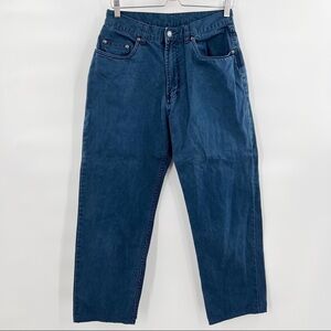 Vintage 90’s Gap High Waisted Mom Khaki Blue Pants Size 30”